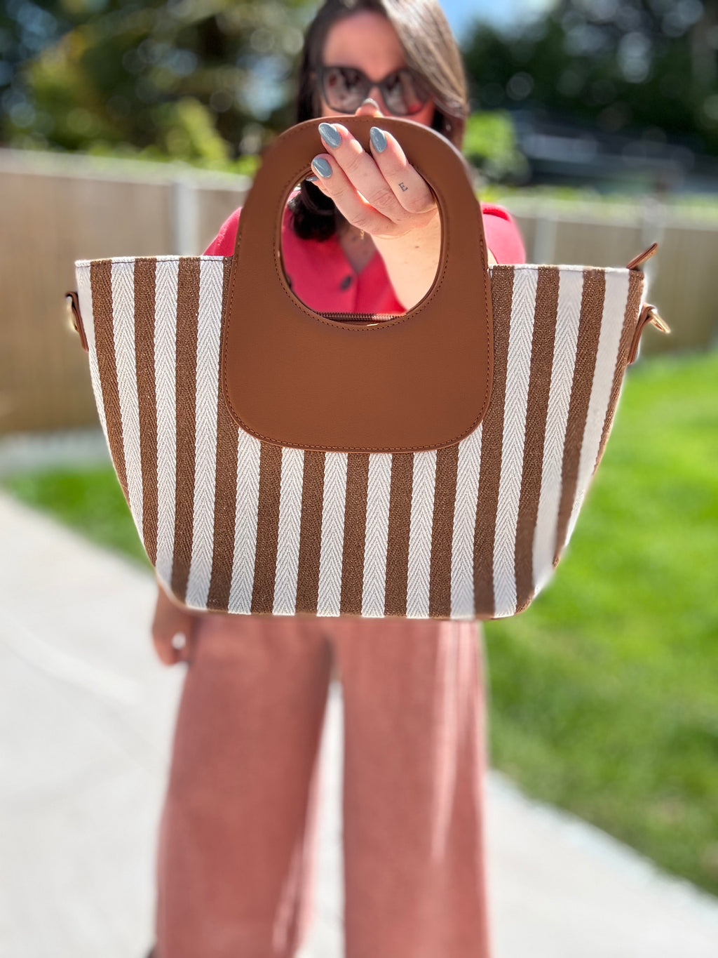 Riviera Stripe Bag