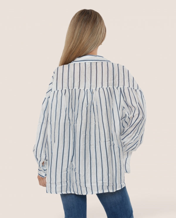 Lyon Oversized Stripe Shirt