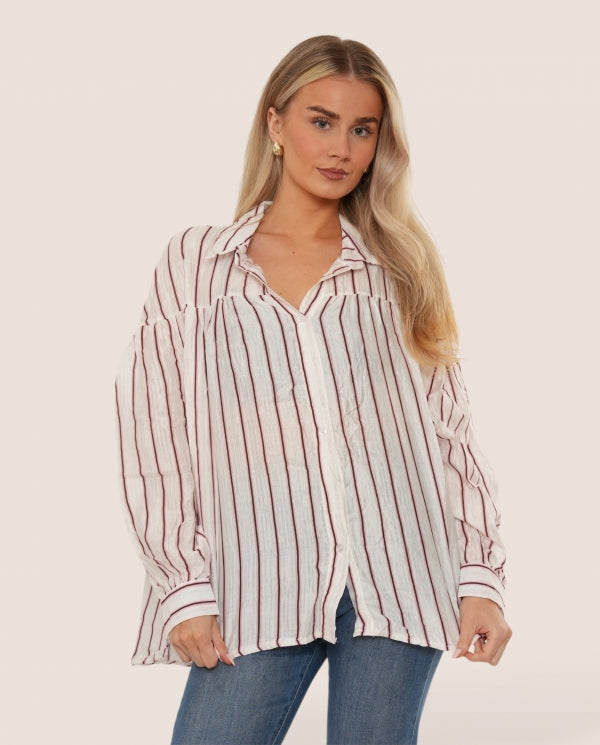 Lyon Oversized Stripe Shirt