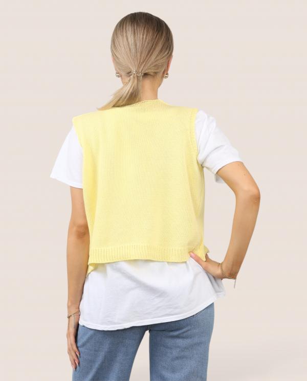Milan Fine Knit Waistcoat
