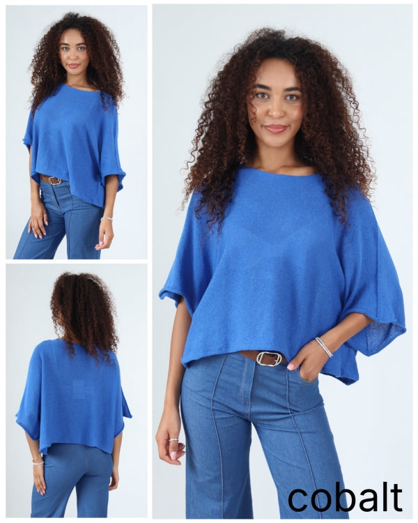 Fine Knit Cropped Top