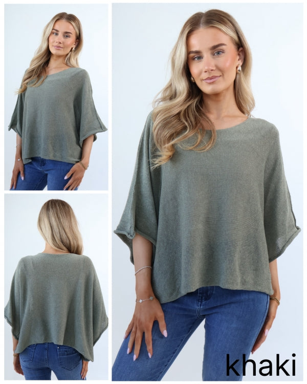 Fine Knit Cropped Top