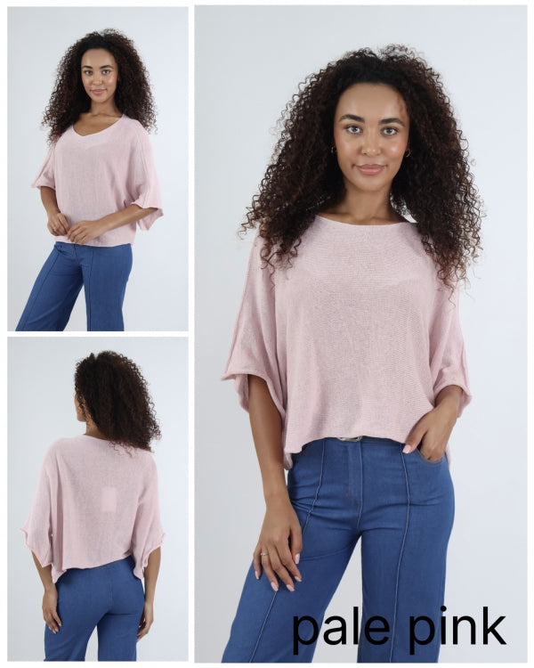Fine Knit Cropped Top