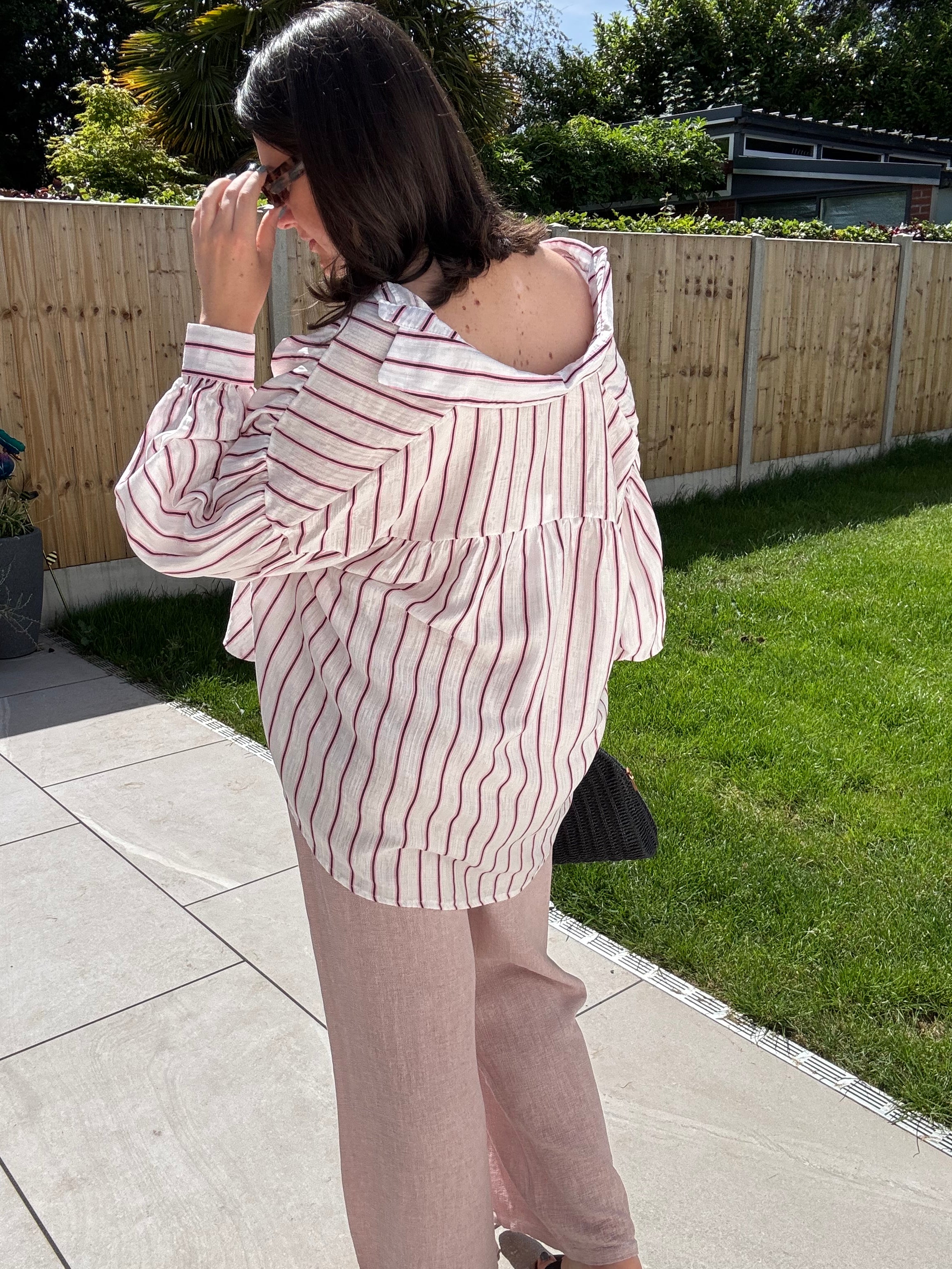 Lyon Oversized Stripe Shirt