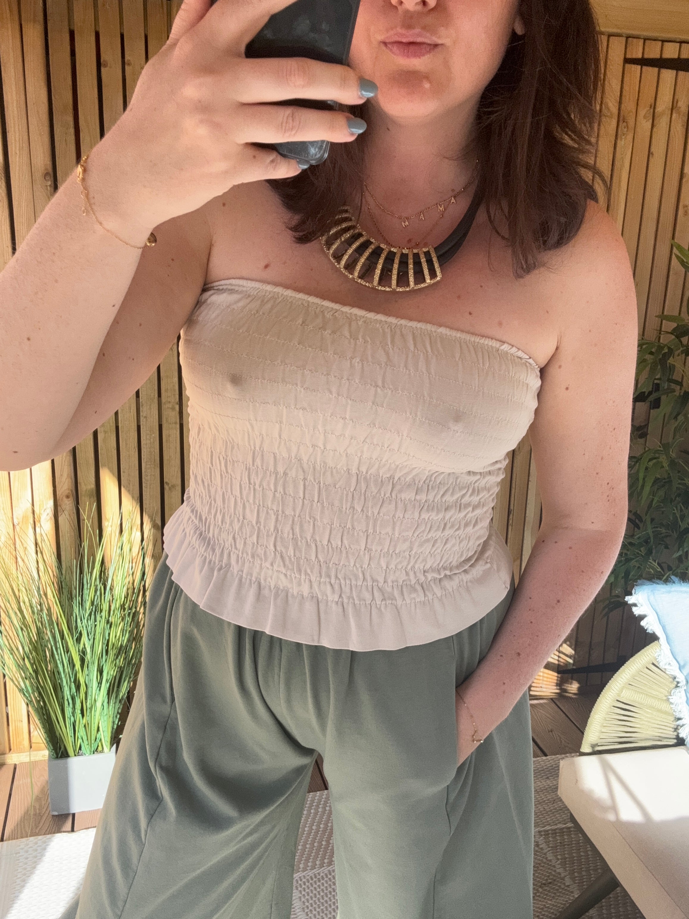 Ruched Boobtube