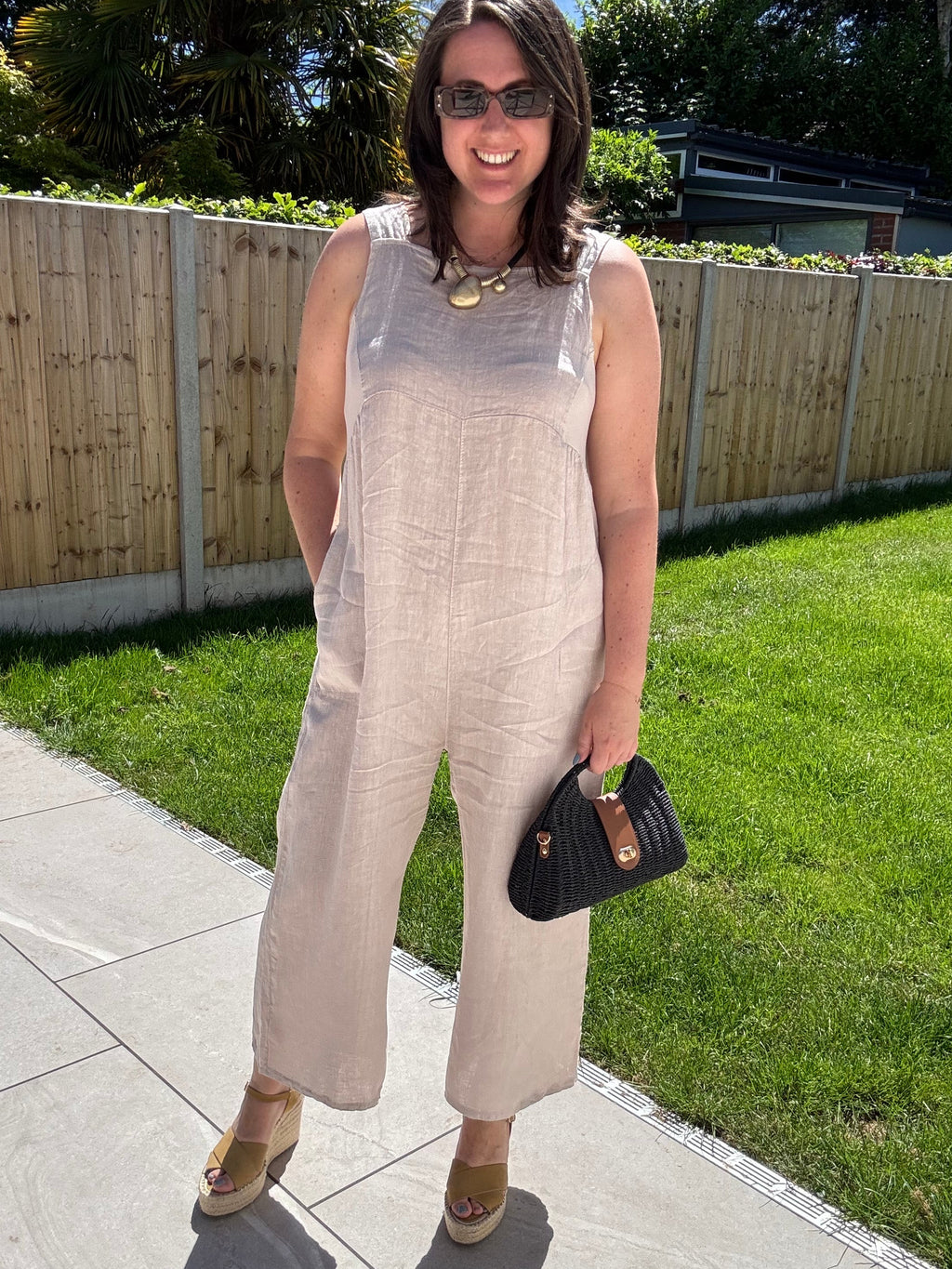 Riviera Wide Leg Jumpsuit