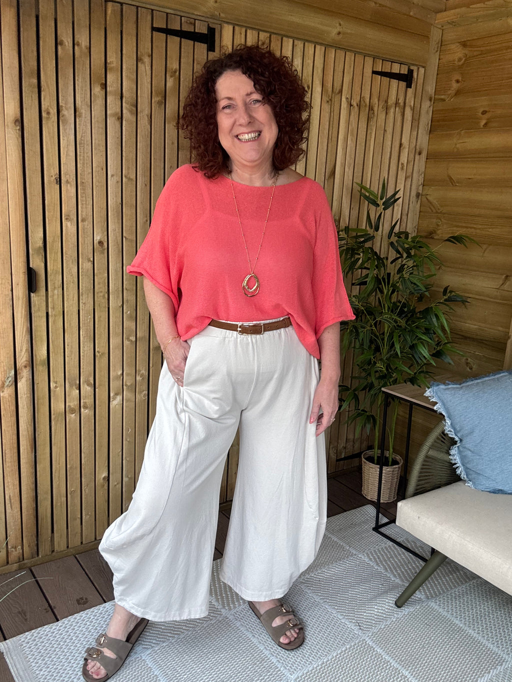 Fine Knit Cropped Top