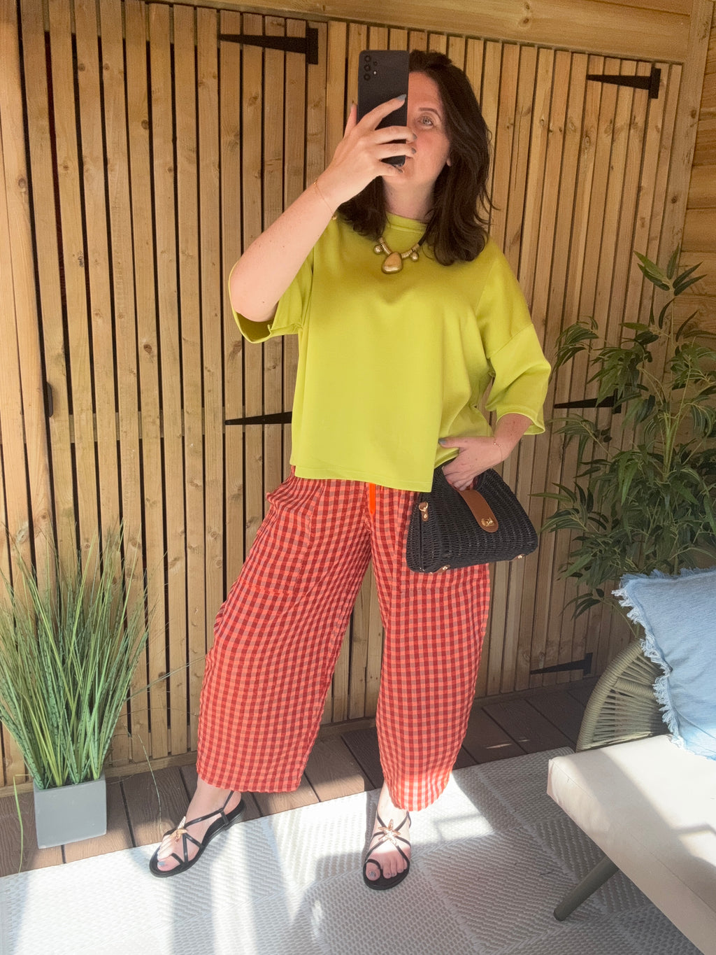 Butter Soft Neoprene Boxy T-Shirt
