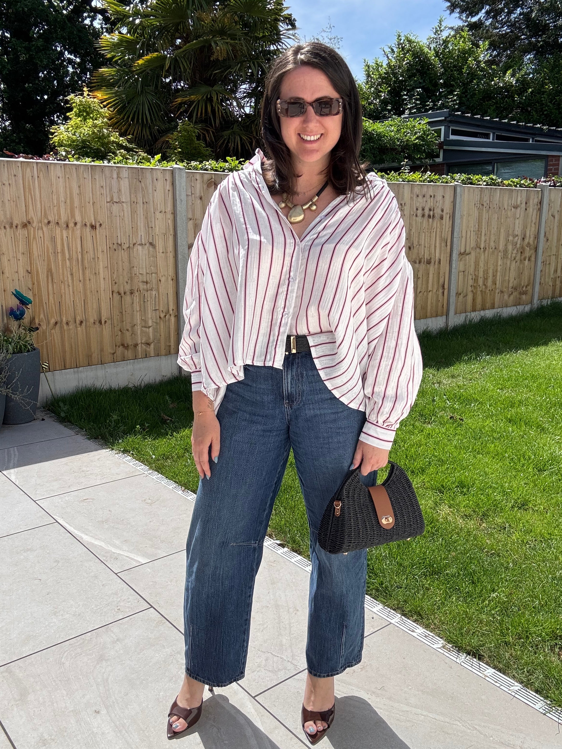 Lyon Oversized Stripe Shirt