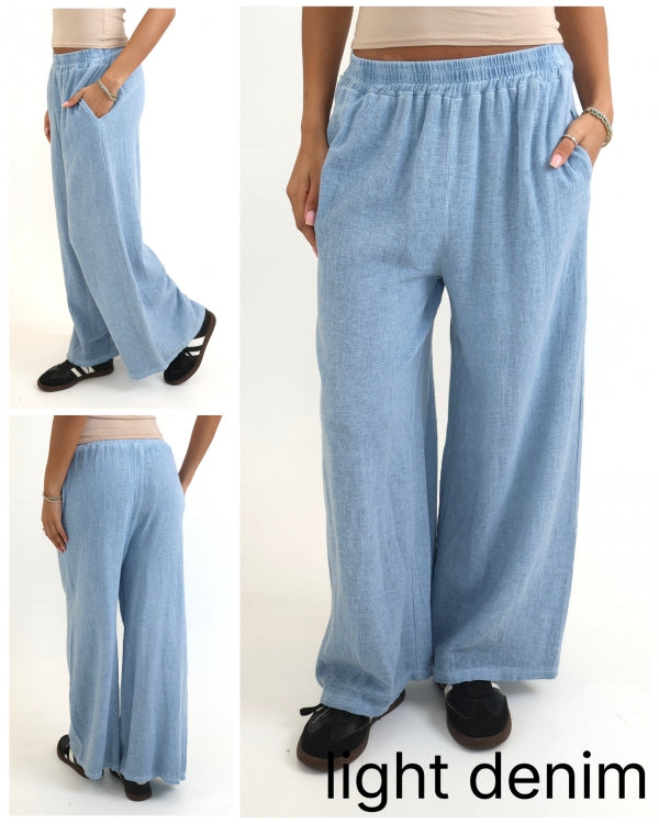 Almalfi Linen Trousers
