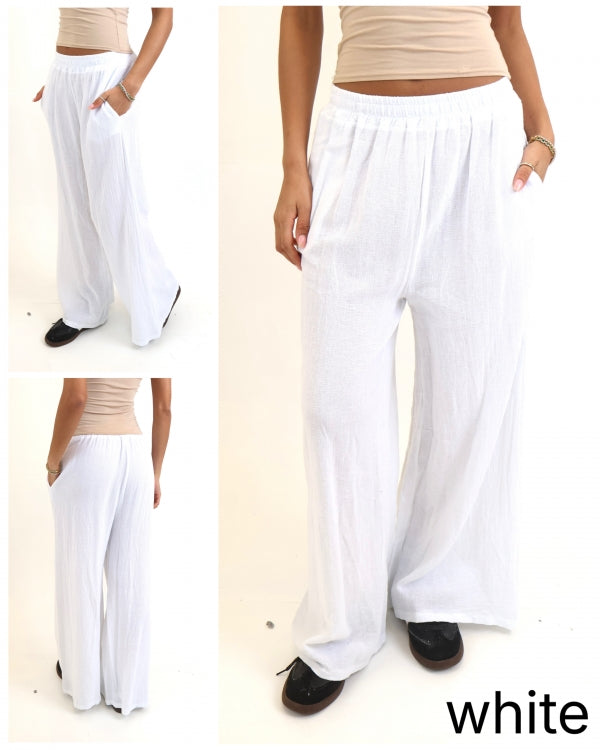 Almalfi Linen Trousers