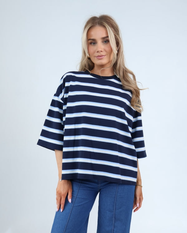 Cannes Back Tie Detail Tee