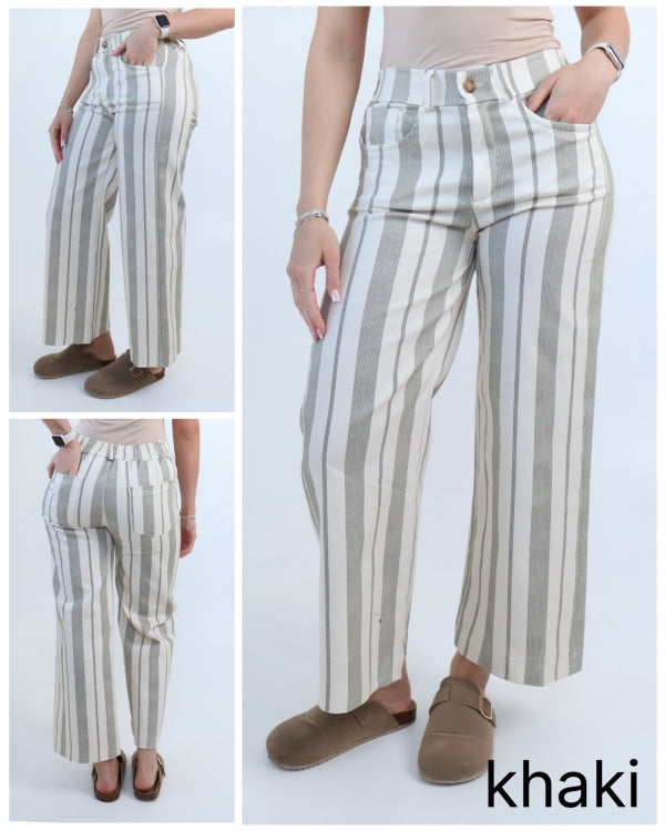 Monaco Stripe Panel Jeans