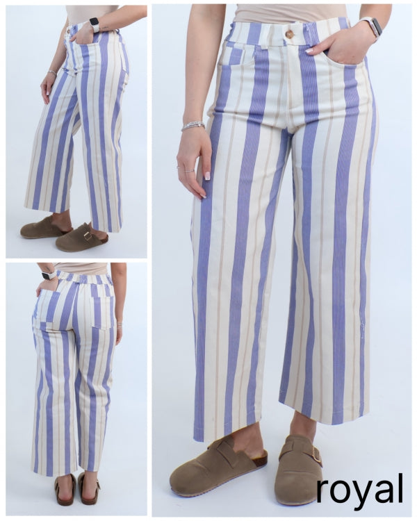 Monaco Stripe Panel Jeans
