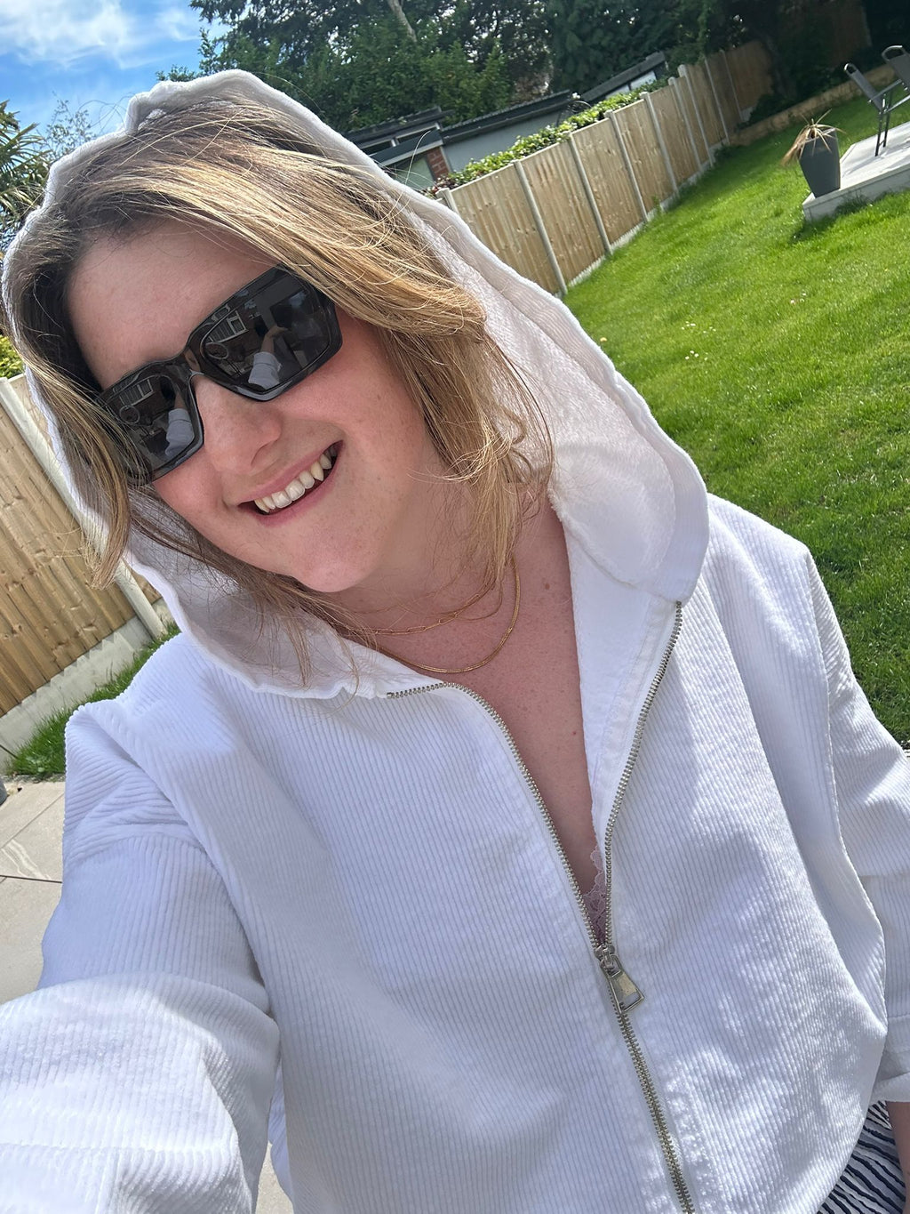 Milan Courduroy Hooded Jacket