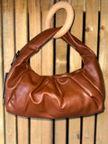 Ruched Slouch Bag