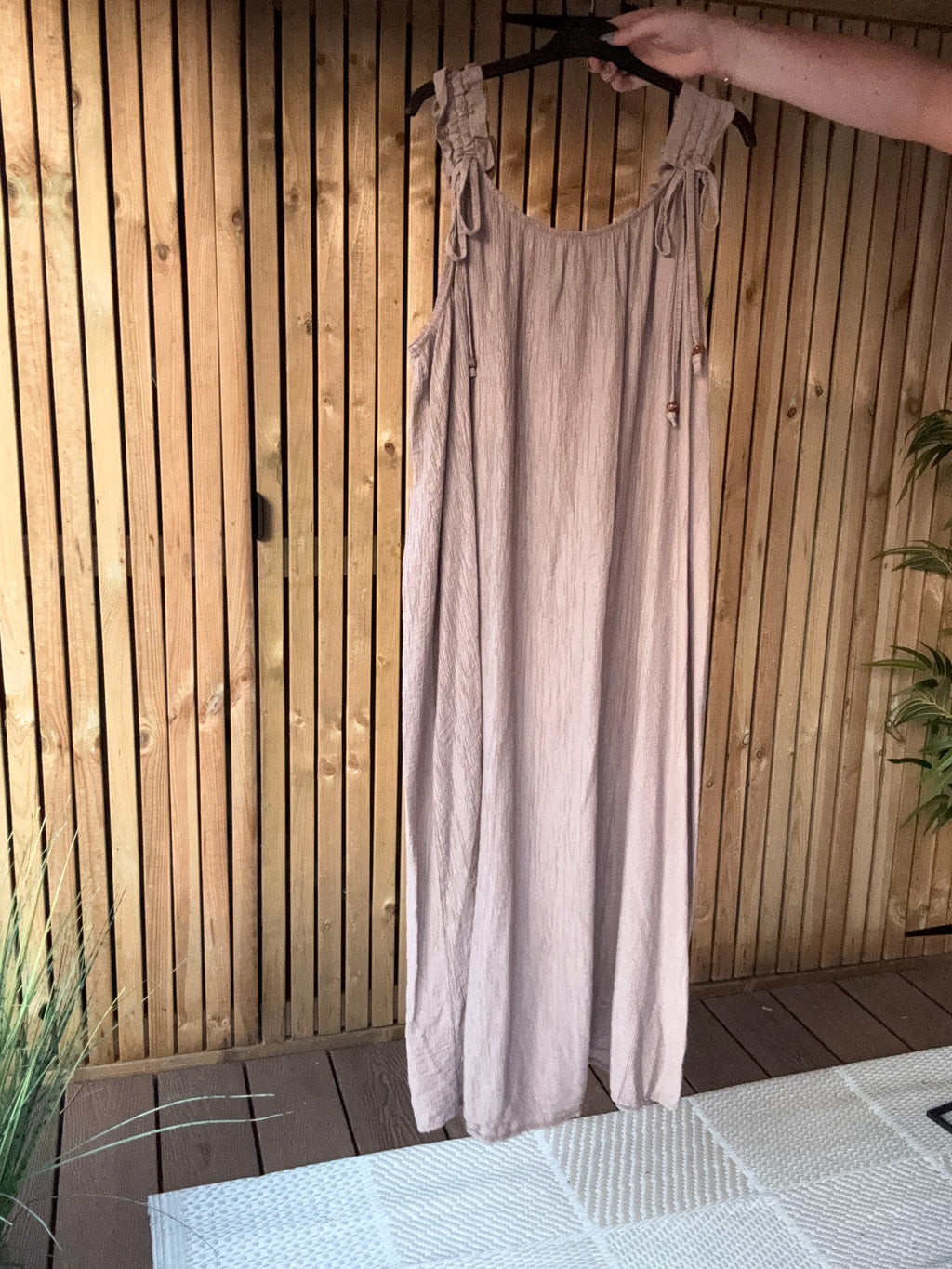 Crepe Maxi Dress