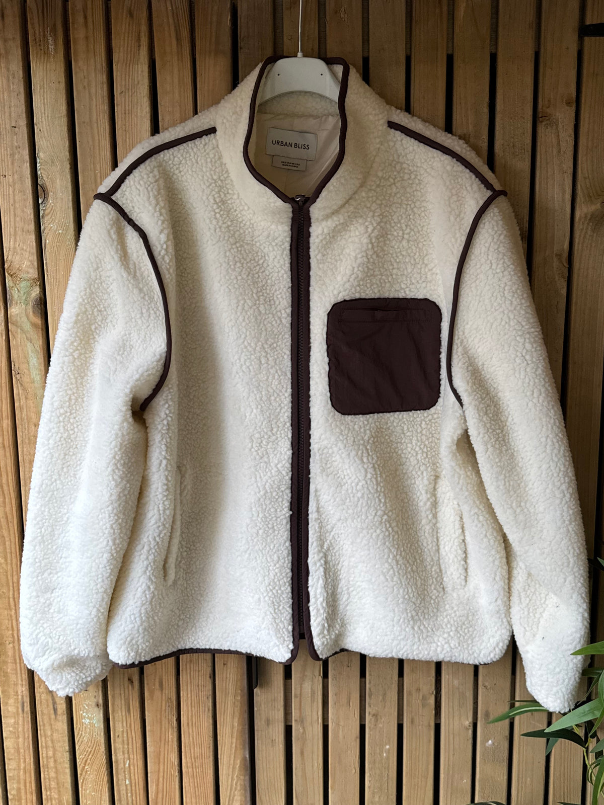 Boucle Teddy Fleece Jacket