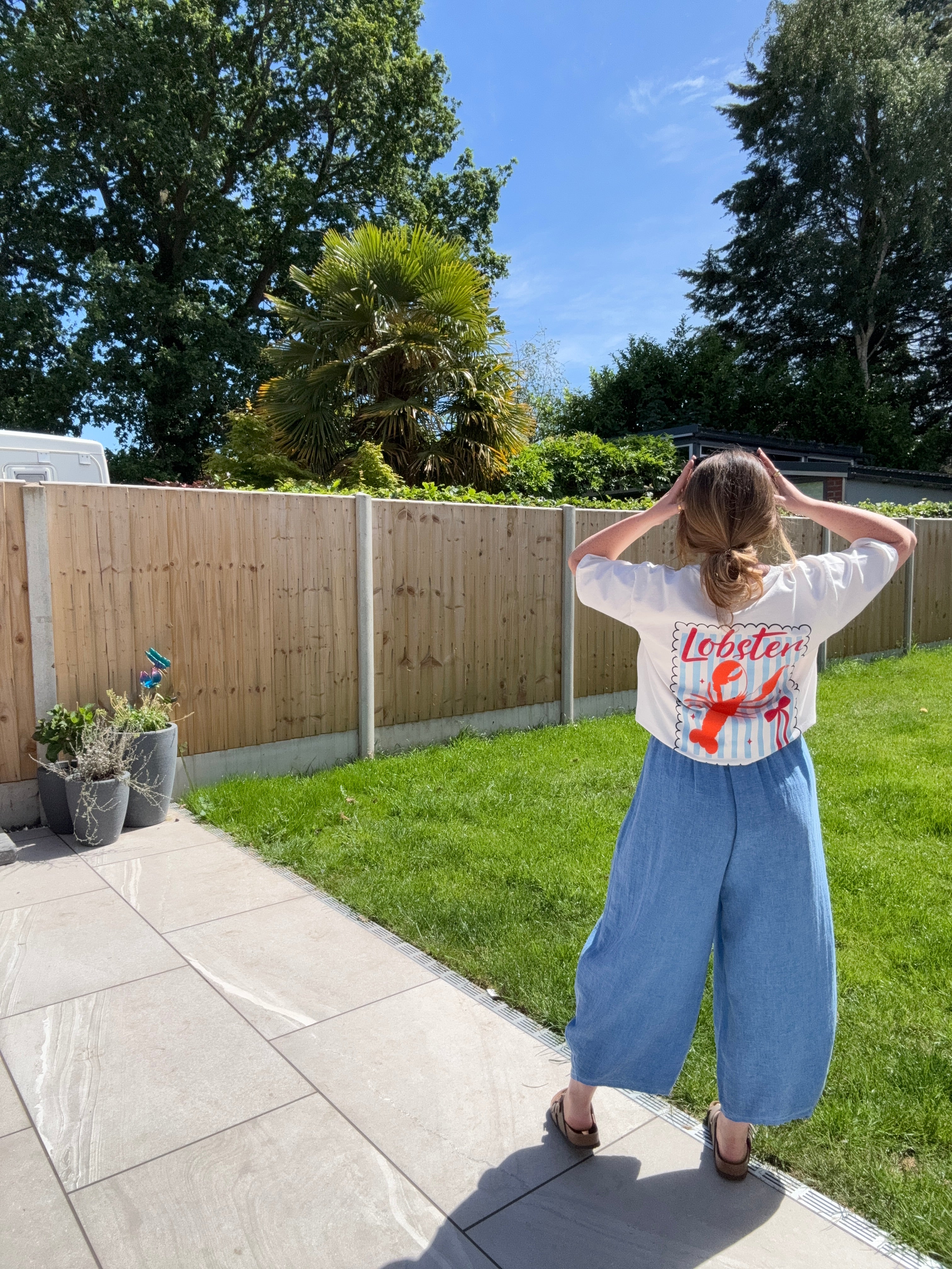 Positano Relaxed Linen Trousers