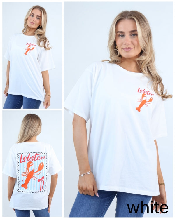 Cote d'Azur Lobster Tee