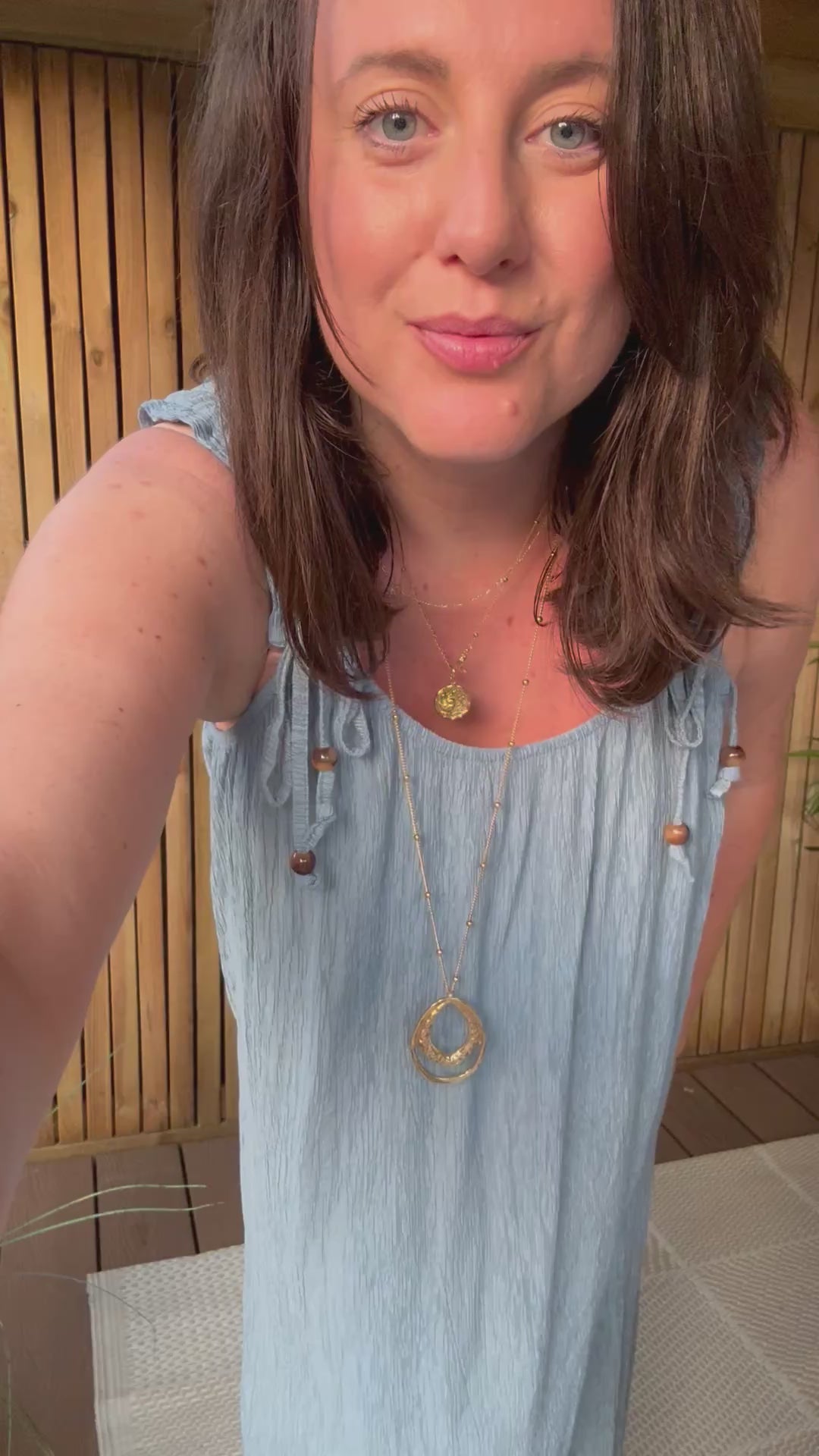 Crepe Maxi Dress