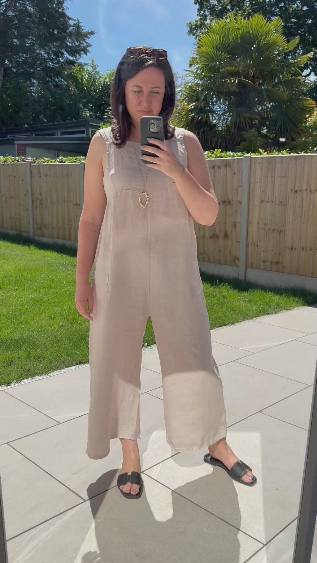 Riviera Wide Leg Jumpsuit